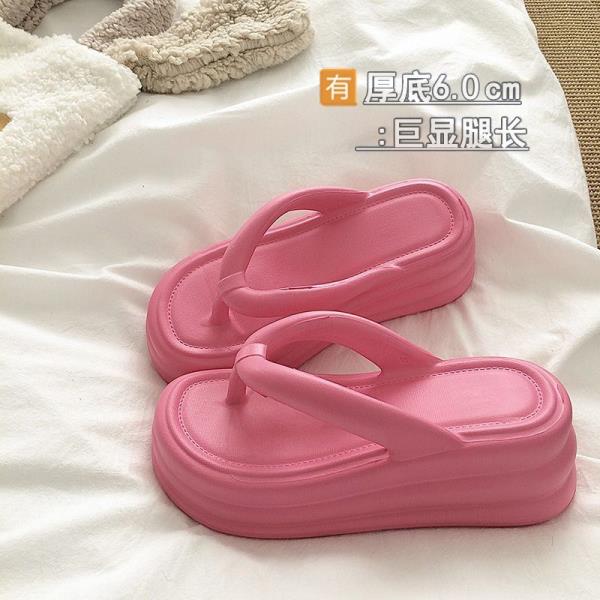 Fashion Rubber Flip Flops Shoes Ladies' Slippers Platform Summer Clogs Woman Luxury Slides Hawaiian Beach Designer Soft Flat Fashion