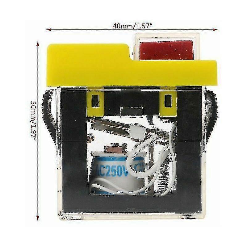 Universal Safety Switch Kjd20 Emergency Stop Safety Circuit Breaker (250v) G