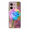 Xiaomi Redmi 15C 4G Kılıfı İçin Cam Arka Kapak 15 C Kılıf Sert Temperli Cam Kılıf Redmi 15C Telefon Kılıfı İçin Redmi15C Yumuşak Tampon