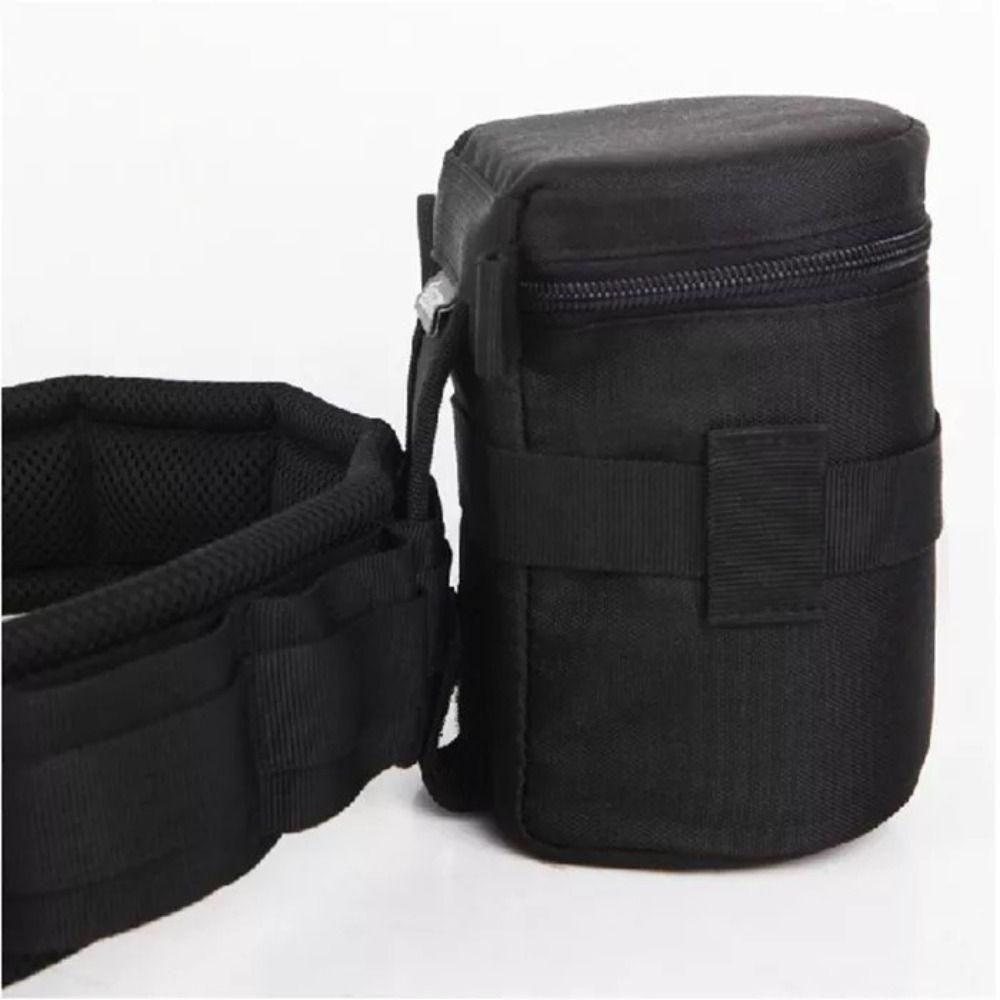 Adjustable Photography Belt Hook Buckle SLR/DSLR Strap Pocket Camera Waist Belt  Outdoor Activities