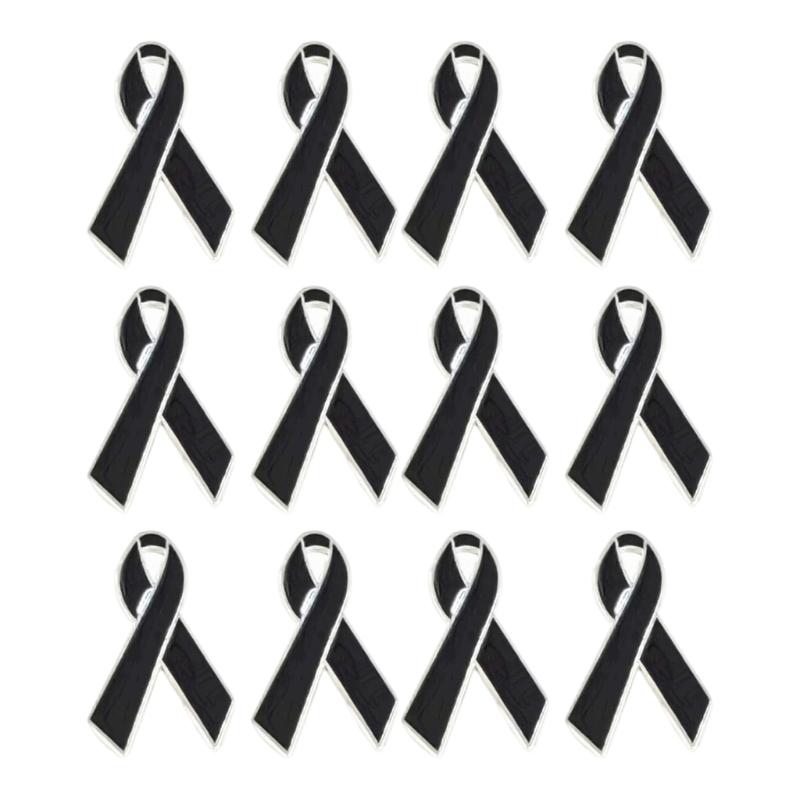 

Stylish Alloy Ribbon Brooch For Clothing Accessories Customes Embellishment 1 чёрный