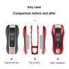 For Porsche Panamera  Cayenne   911      Taycan Solid Color Abs Car Key Case Cover Accessories