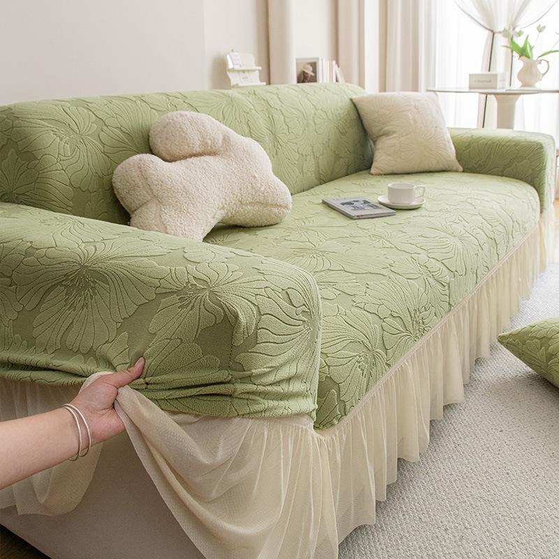 Anti Cat Scratch Jacquard Sofa Cover All Inclusive Universal Cover Four Season Universal Sofa Cover New Sofa Protective Cover