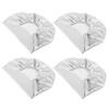 4Pcs 27  29  Wheel Tire Tyre Silver Protection Cover for Car Jeep RV SUV Truck Trailer