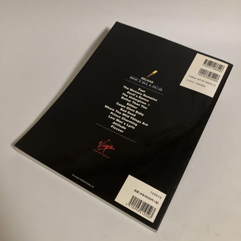 [USED] Band score Metallica Reload