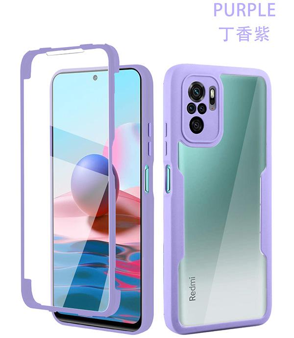 360 Full Protection Case For Xiaomi Redmi Note 13 12 11 11S 10 9 9S Pro Plus Max 13C 12C 12 10C 9 9A 9T 9C Double Sided Cover