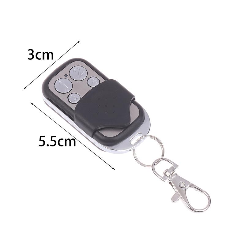 433Mhz Remote Control 4 Button Remote Controller Duplicator Universal Garage Door Opener Clone Rolling Code For Gate Garage Door