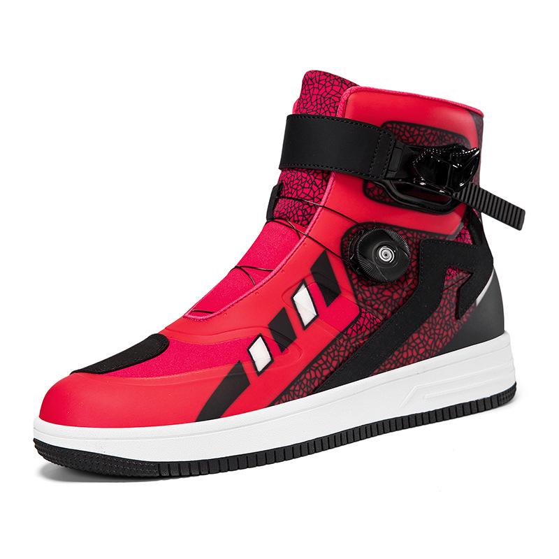 JC-S000122 All-Season Motorcycle Riding & Racing Boots 36 маджента