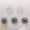 5PCS Transparent Suction Cup Adhesive Hooks Multifunctional Suction Cup Base Replacement Glass Tile Sucker Hanger Portable