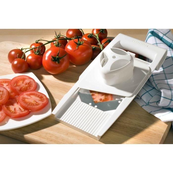 Leifheit ComfortLine 23170 Universal Grater - Vegetable Grater with 5 Interchangeable Grids - Stainless Steel Kitchen Mandoline