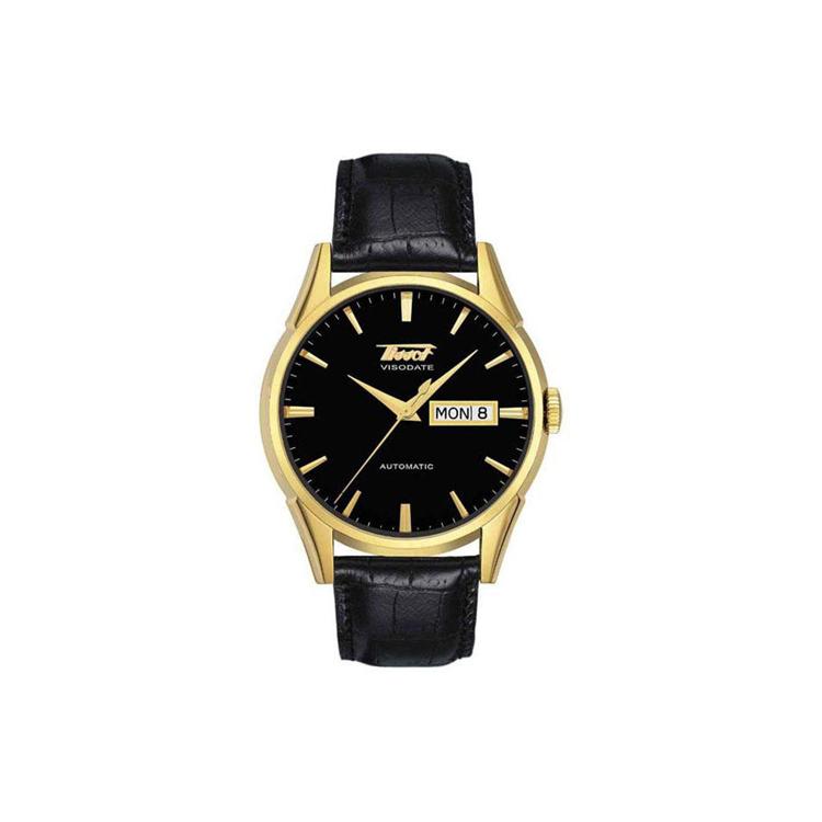 

TISSOT Nostalgic Classic Collection Automatic Mechanical Movement Men s Watches Watch 40mm Black Dial T019.430.36.051.01 Gold Watch Case