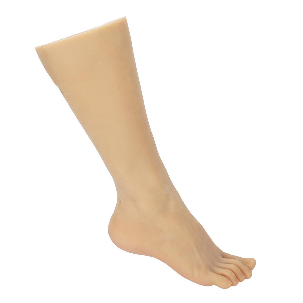 Männer Fußmodell Simulation Staubdicht Weich TPE Männliche Mannequin Fuß für Akupunktur Tattoo Übung