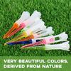 10Pcs/Lot Rubber Cushion Golf Clubs Tee Ball Holder Golf Training Tools Golf Tees  Outdoor Sports