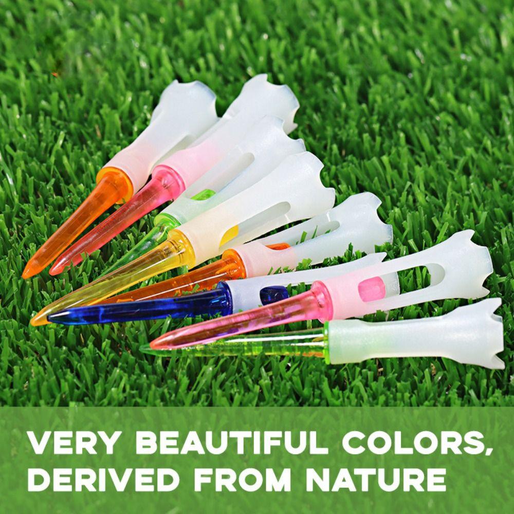 10Pcs/Lot Rubber Cushion Golf Clubs Tee Ball Holder Golf Training Tools Golf Tees  Outdoor Sports