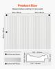 Wall Molding Kit, Wainscoting Panels, Lightweight Paintable Polystyrene, Easy To Install, Wide & Narrow Accent Wall Trim for Interior Décor Living
