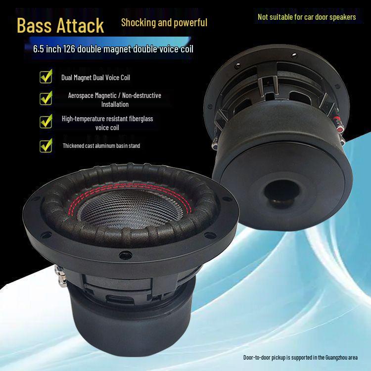 6.5-Inch Long-Stroke Subwoofer Speaker with Super Bass