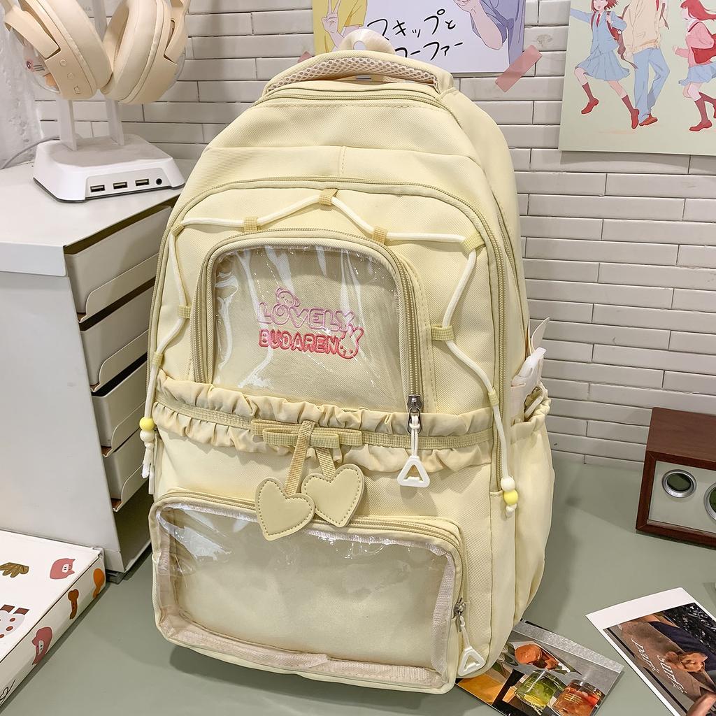 Children's Schoolbag Elementary School Students Girls Junior High School Students High School High Value School Backpack