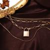Suit Necklace Personality Fashion Pride Charm Jewelry Temperament Elegant Five Element Light Bead Chain Necklace