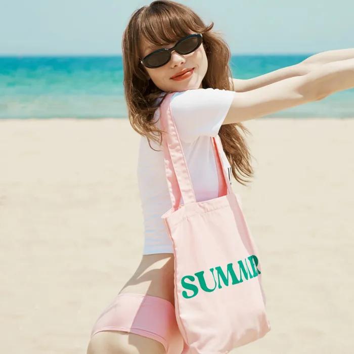 SUMMER TOTE BAG (PINK)