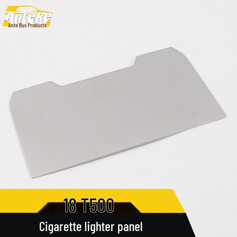 18-Piece T500 Cigarette Lighter Panel & Ashtray Decorative Sequin Stickers for Center Console