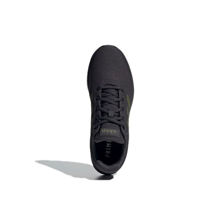 Adidas Neo Lite Racer 2.0 Fabric Classic Logo Sports Low-Top Lifestyle Shoes Men Sneakers Black Green GY7638