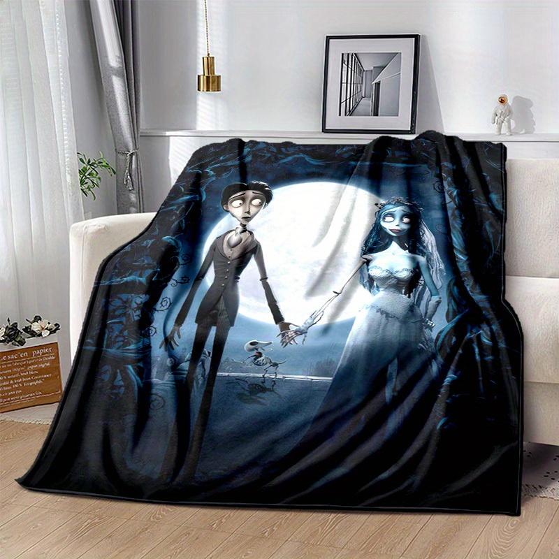 1 ks, Nevěsta z hrobu Domácí dekorace Přehozová deka Perfektní na pohovku, postel, cestování