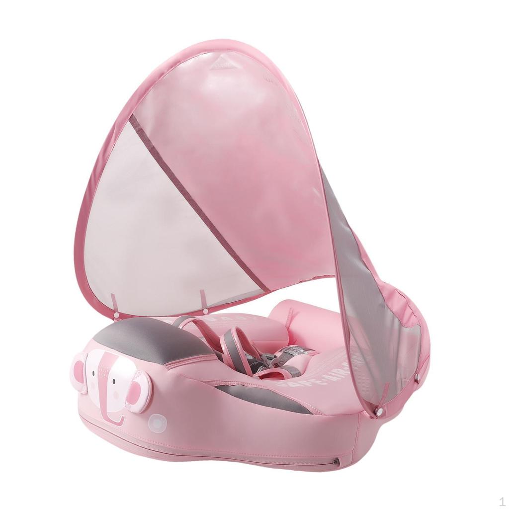 Baby Swim Float Non Inflatable Kids Swimming Ring Infant Pool Blue