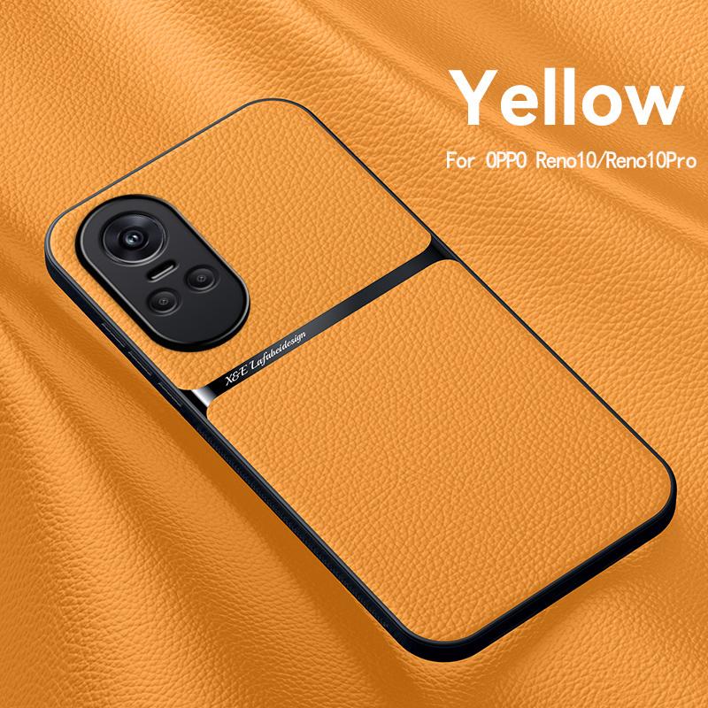 For OPPO Reno 10 5G CPH2531 Case Luxury Leather Magnetic Phone Cases for Oppo Reno10 Pro Global 2023 CPH2525 Soft Back Cover