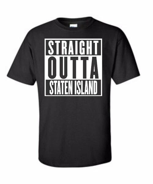 Straight Outta Staten Island NYC T shirt Tee 5 Boroughs New York City Graffiti M