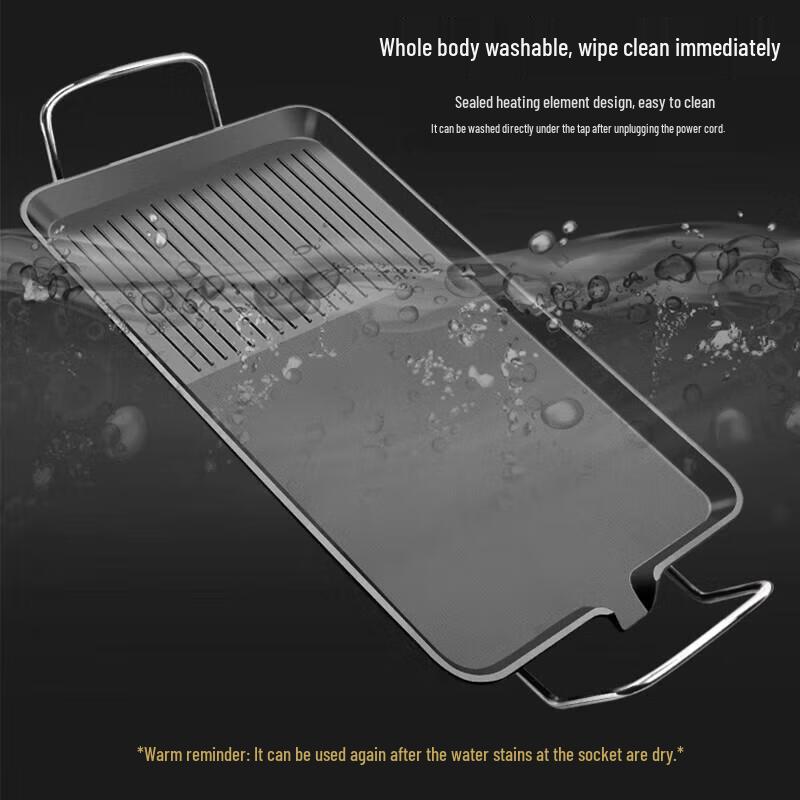 Multifunktionales Indoor Elektro-Grillplatten-Set
