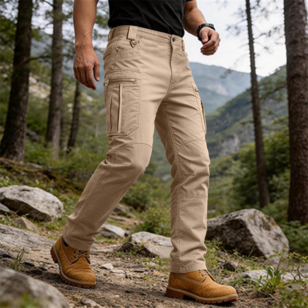 Herrenhosen Ripstop Cargo Arbeits Hosen Mit Mehreren Taschen Wasserabweisend Atmungsaktiv Wandern Camping Reisen Angeln Bau Hosen