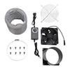 3D Printer Exhaust Fan Adjustable Ventilation Kit with Strong Airflow for Welding Soldering Spray Painting Dust Smoke