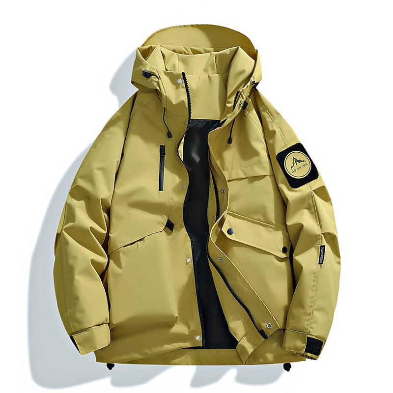 Men's Camouflage Hooded Jacket - Spring/Autumn Fashionable Casual Outerwear