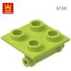 Non-Toxic 210Pcs/Lot 6134 Hinge 2 X 2 Top Block Moc Color Accessories Compatible With Brick Diy Children'S Toy Assembly Parts