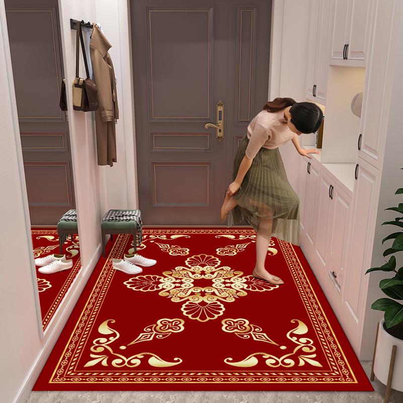 Entrance Door Mat Large Entrance Mat Dirt Resistant Door Mat Household Carpet Entrance Mat Foyer Outdoor