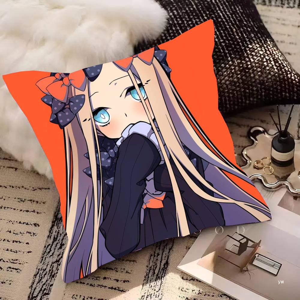 Abigail W-Williams Anime Game Fate Pillow Case Fashion Square Pillowcase Bedroom Sofa Room Ins Decoration Leisure