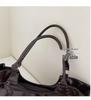 Women's Large Capacity Crossbody Bag - Solid Color PU Shoulder Handbag for Autumn/Winter