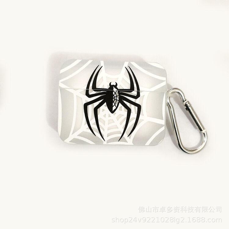Big spider, suitable for AirPods Apple Bluetooth wireless headset case case square case anti-drop creative cartoon