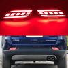 13 Car Accessors LED Reflector For Jeep COMPASS 2017 2018 2019 2020 Car Tail Light Rear Bumper Light Rear Fog Lamp Brake Light