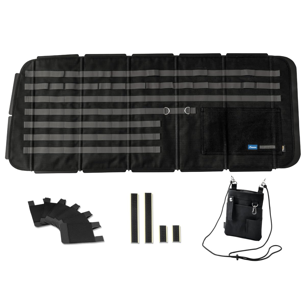 

Migratrail Passenger Side Mould System Shade for Toyota Hiace Van and Wagon GL MIGRATRAIL x CCcoupler Collaboration No modification Made in Japan with чорний