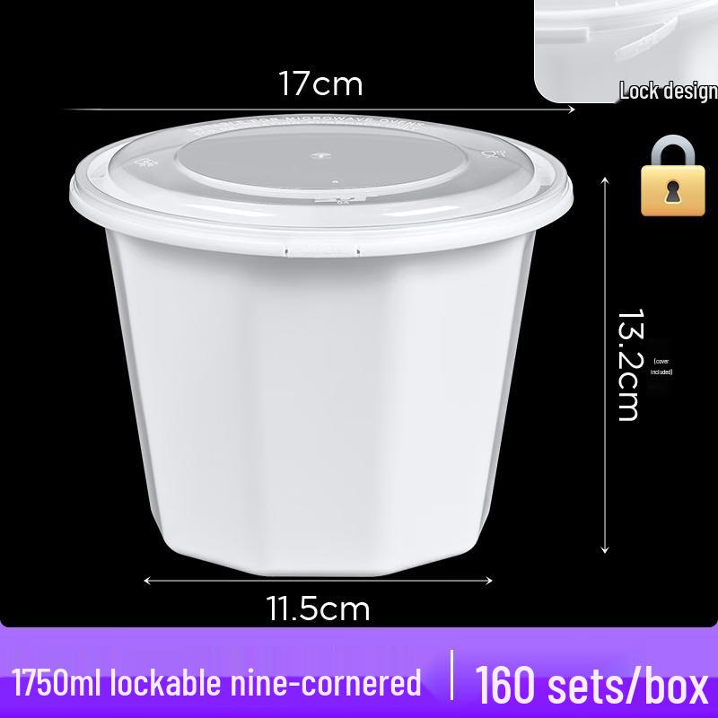 Wuhe 1750ml Disposable Food Containers