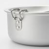 Camping Cook Pots with Folding Handle Outdoor Cooking Pots Frypan Bowl Utensils Camping Cookware Easy to Clean