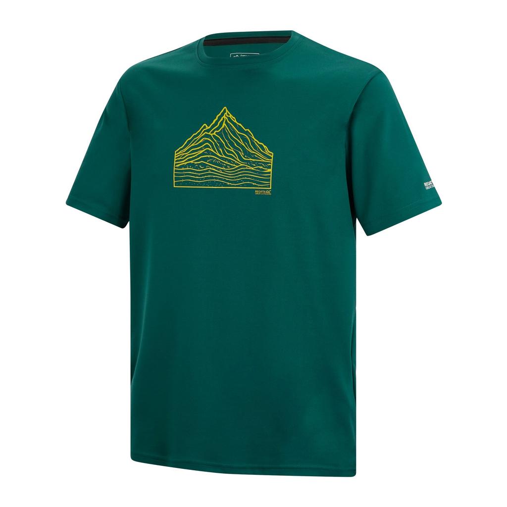 Regatta Mens Fingal Topographic T-Shirt