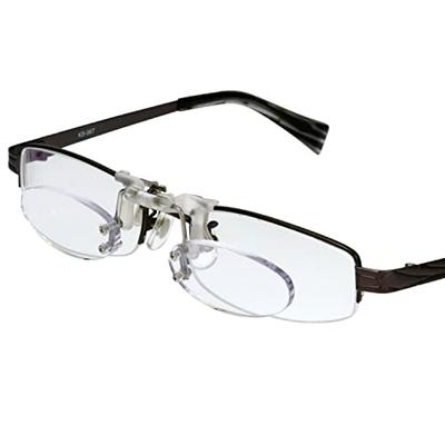 Zealot MF2201FS13 Magnifying Glass, Fits Over Glasses, Flip-Up Magnifying Glass, for Fishing and Reading, Blue Light Blocking, UV Protection, MF2201FS