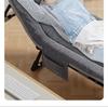 Cama de Descanso Portátil Dobrável: Cama de Solteiro e Cadeira de Lounge para Escritório, Exterior e Acampamento.