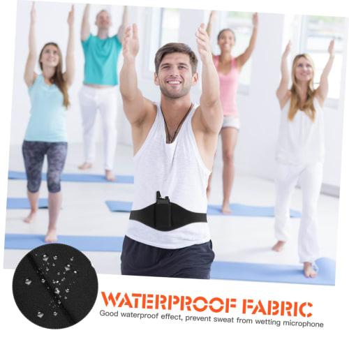 Artibetter Microphone Belt/Pouch for Instructors, Sports Instructors, Teachers, Singers, Classes, Speeches, and Theater