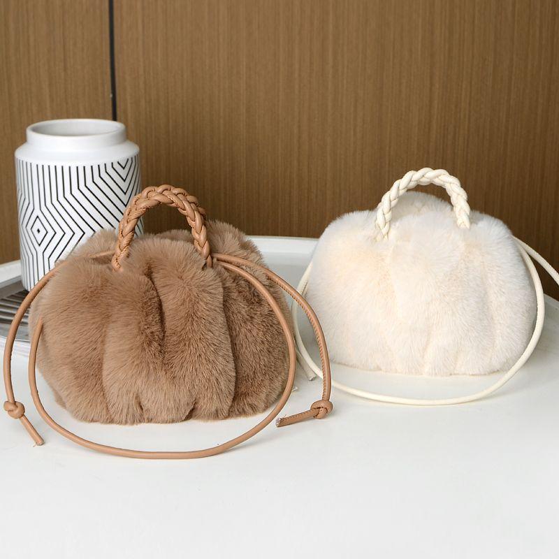 Cloud Bag Plush Bag Versatile Shoulder Bag Cute and Fashionable Winter Bag
