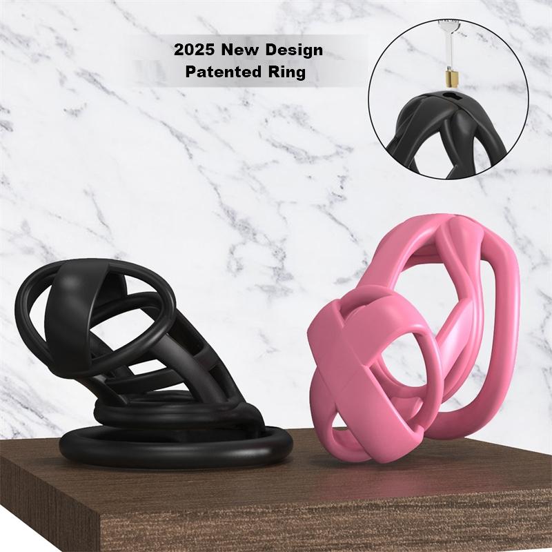 Chastity Cage Lightweight Male Chastity Device With Invisible Lock Bondage Gear for Men Beginner-Friendly Design Adult Sex Toy