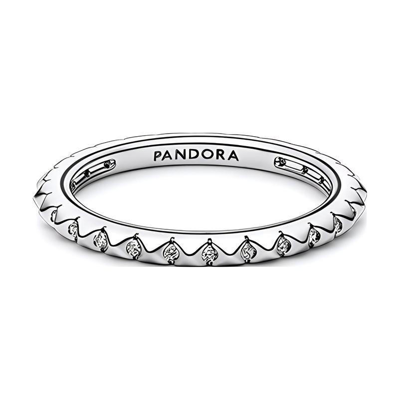 Pandora Me Series Ring Progressive Pave 925 Silver Ring Women’s Silver 192800C01