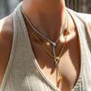Snakehead Necklace Personality Design Sense Cold Wind Long Trend Snake Bone Chain Necklace Ornament Couple